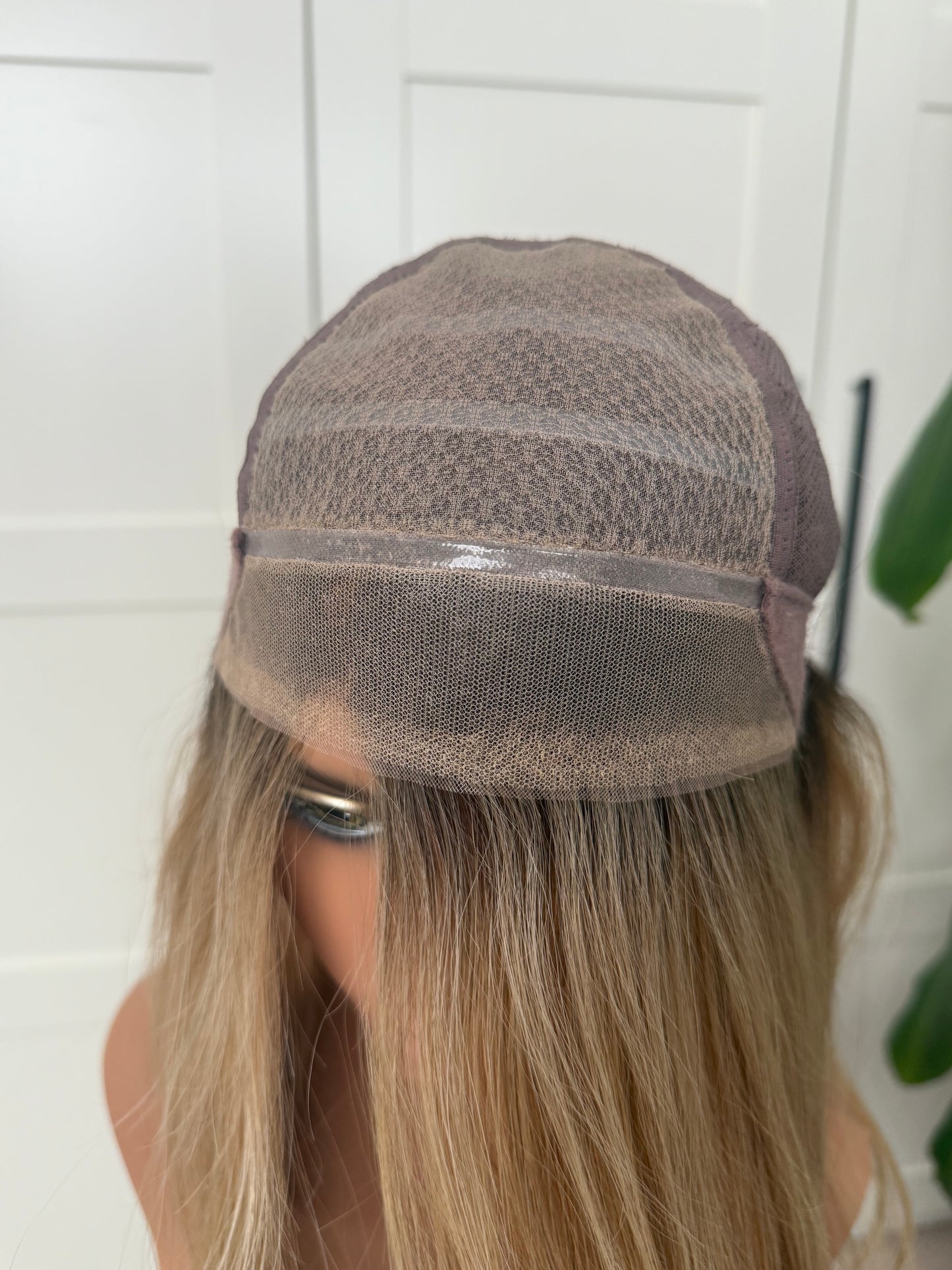 Ronnie Hand Tied Indian Human Hair Wig 17" long