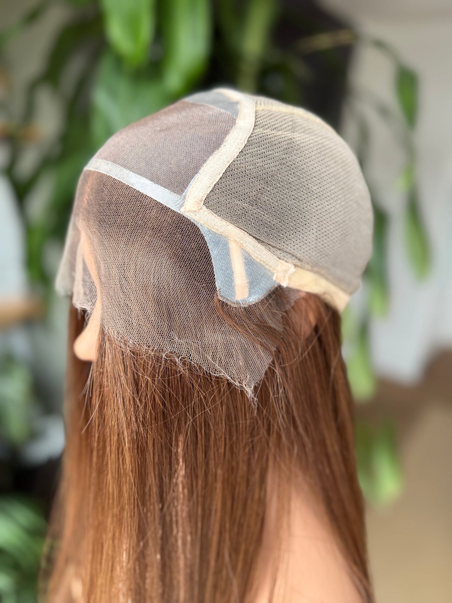 Sienna Peluca Delantera con Encaje HD 100% Atada a Mano Cabello Humano Virgen 20" de Largo (S)