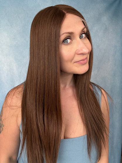 Sienna HD Lace Front 100% Hand Tied Virgin Human Hair 18" Long (S)