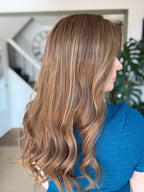 Courtney Glueless Lace Top Human Hair Wig 18" (Small 21.5”)
