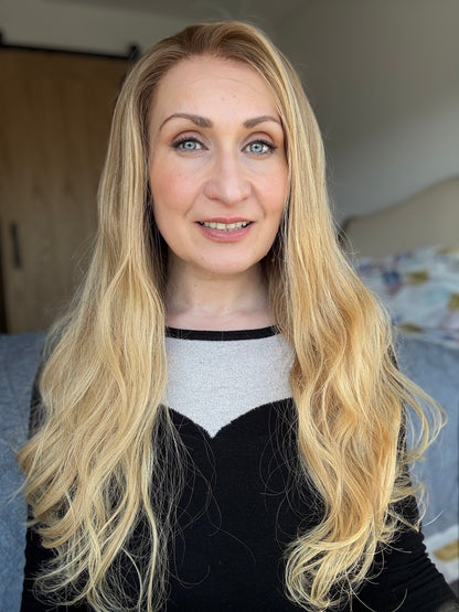Sophia HD13x5 HD Lace Top 24" Long Virgin Human Hair Wig (Large)