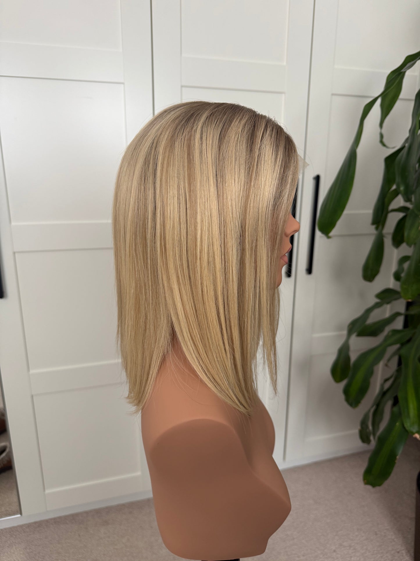 Summer BOB Cut Glueless 5x5 Lace Top Wig 12" (Small)