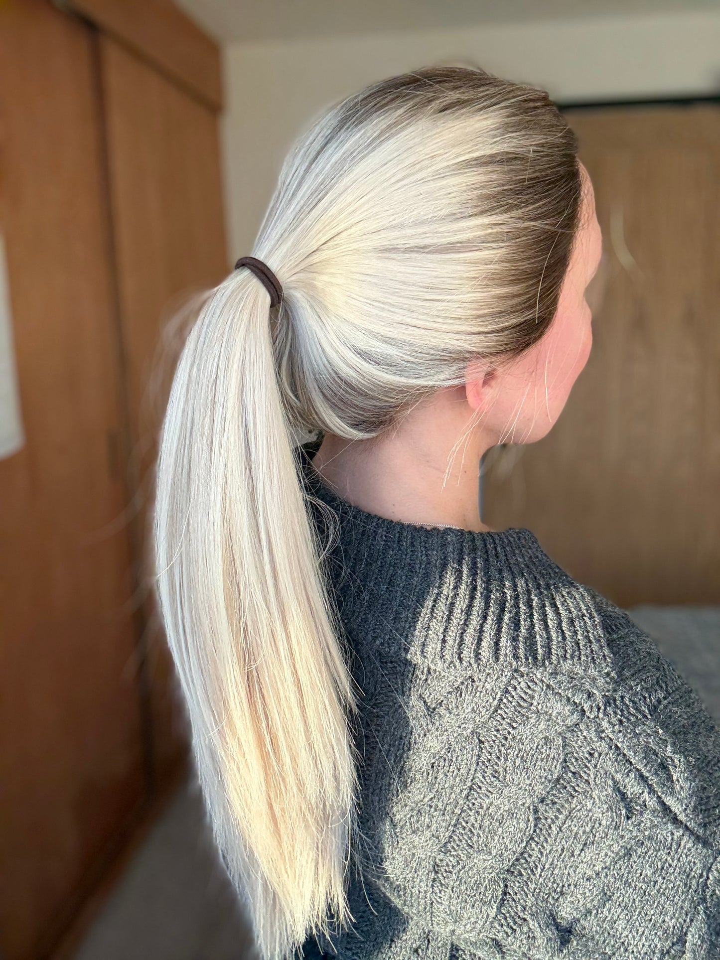 Kitty 22" Euro Remy Human Hair Lace Top Wig (Petite)