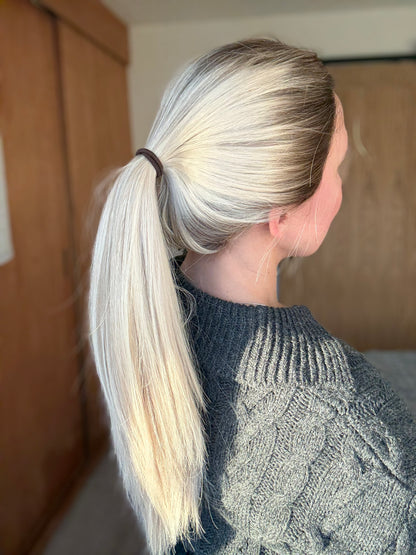 Kitty 22" Euro Remy Human Hair Lace Top Wig (Petite)