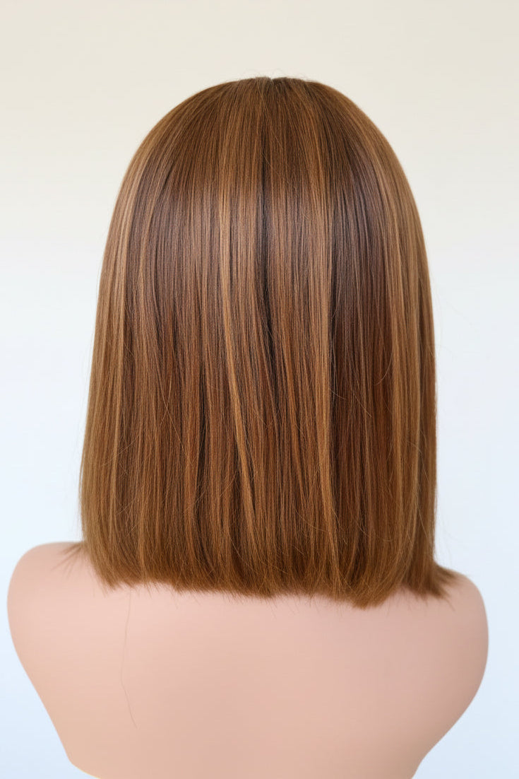 Laura Glueless Lace Top Wig 10" BOB (Small -21.5")