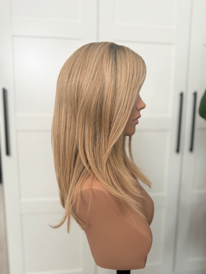 Ronnie Hand Tied Indian Human Hair Wig 17" long