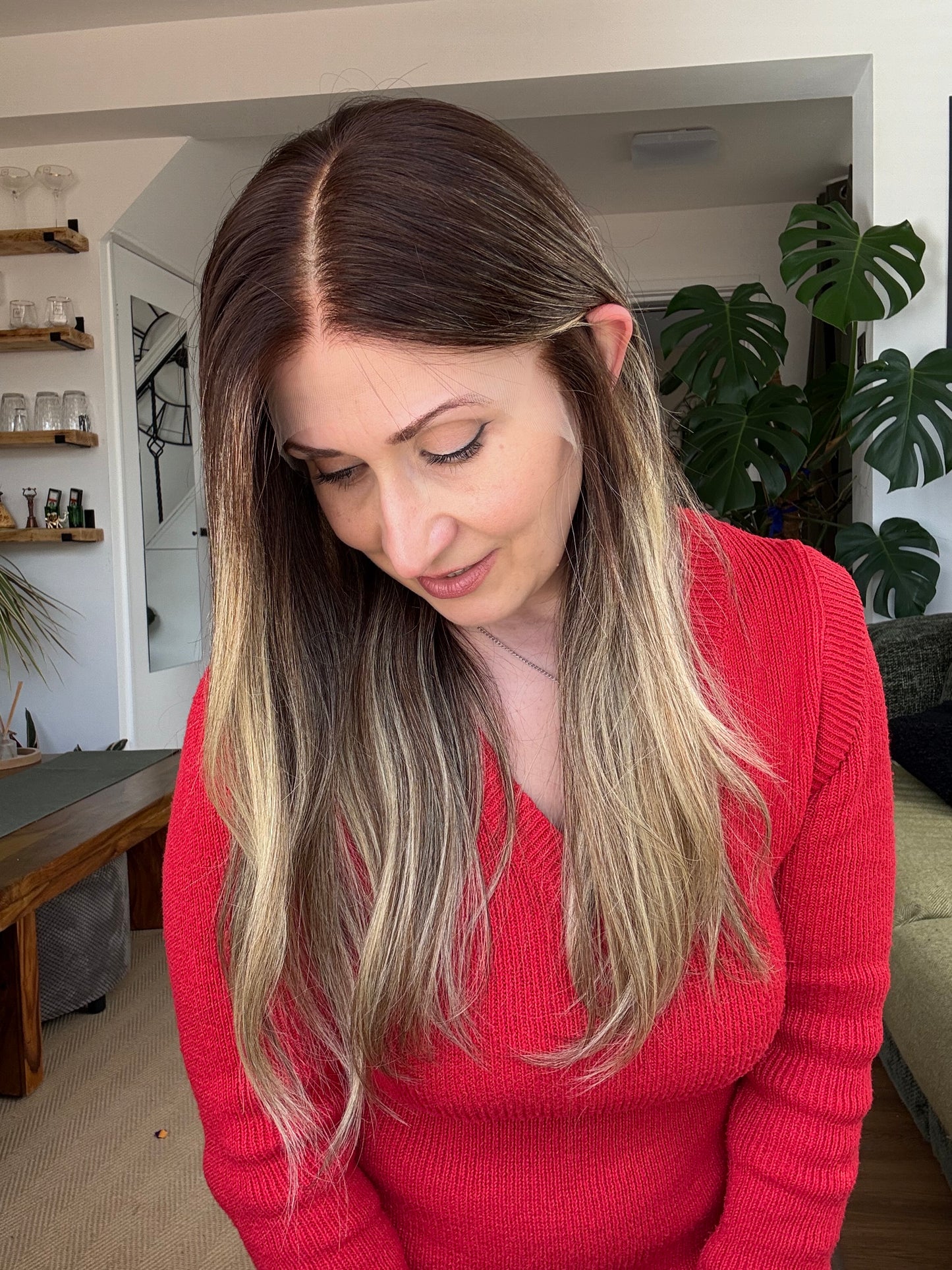 Kim 13x6 Lace Top Wig - 18" Long (Small)