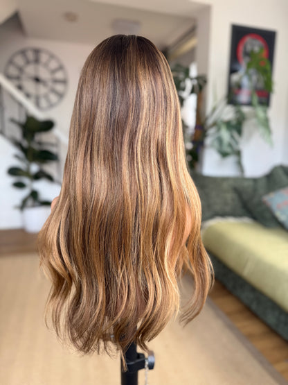 Bella Glueless 5x5 Lace Top Wig 24" Long (Small)