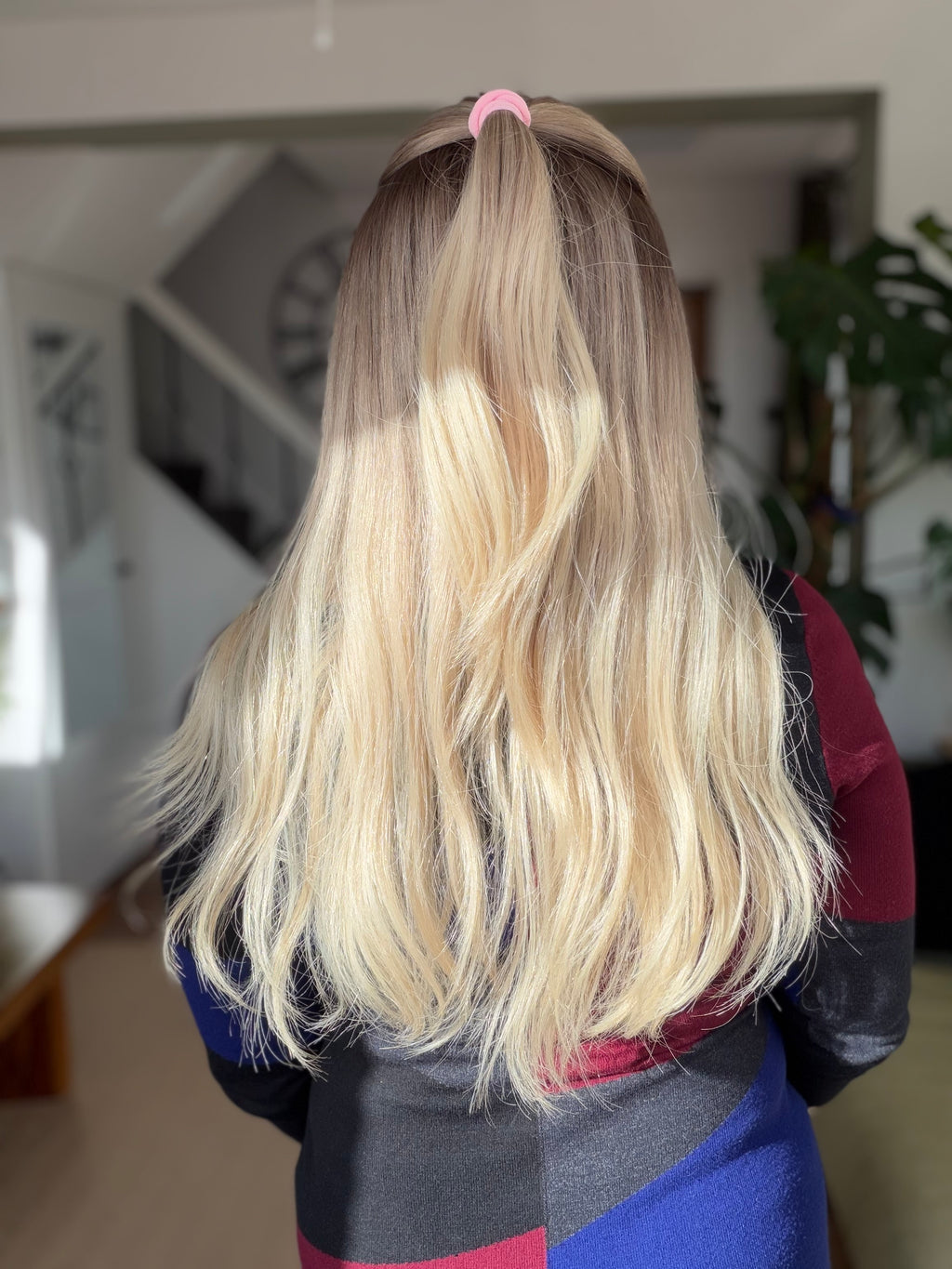 Camila Hand tied Glueless Lace Top Wig 20" Long (Small)