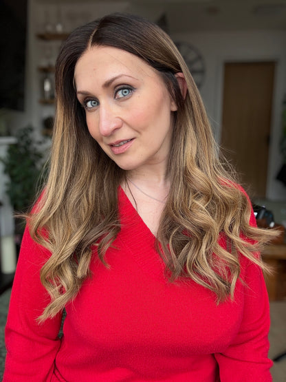 Bella Glueless 5x5 Lace Top Wig 18" (Small)