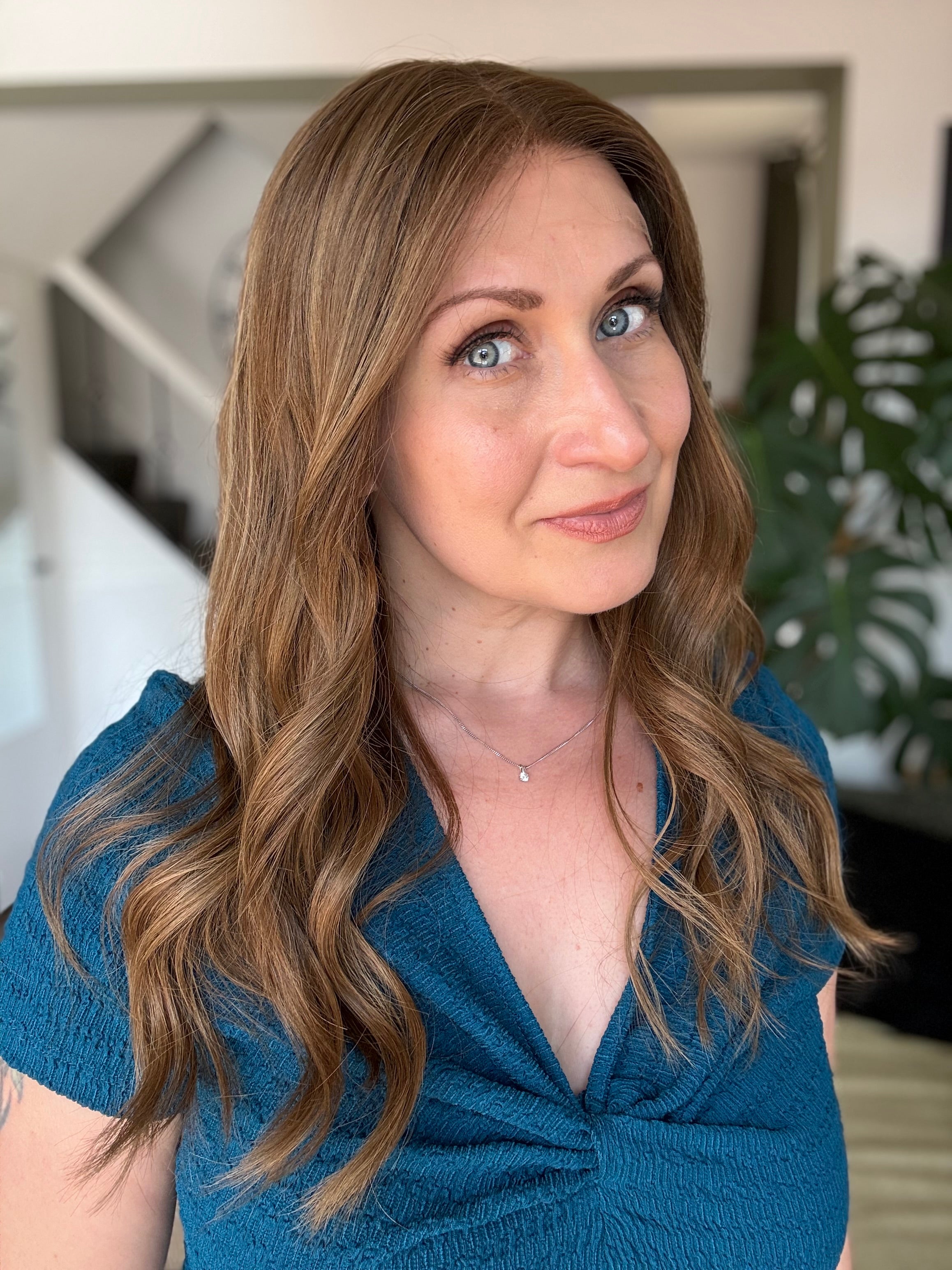 Courtney Glueless 5x5 Lace Top Wig 18" (Small 21.5”)