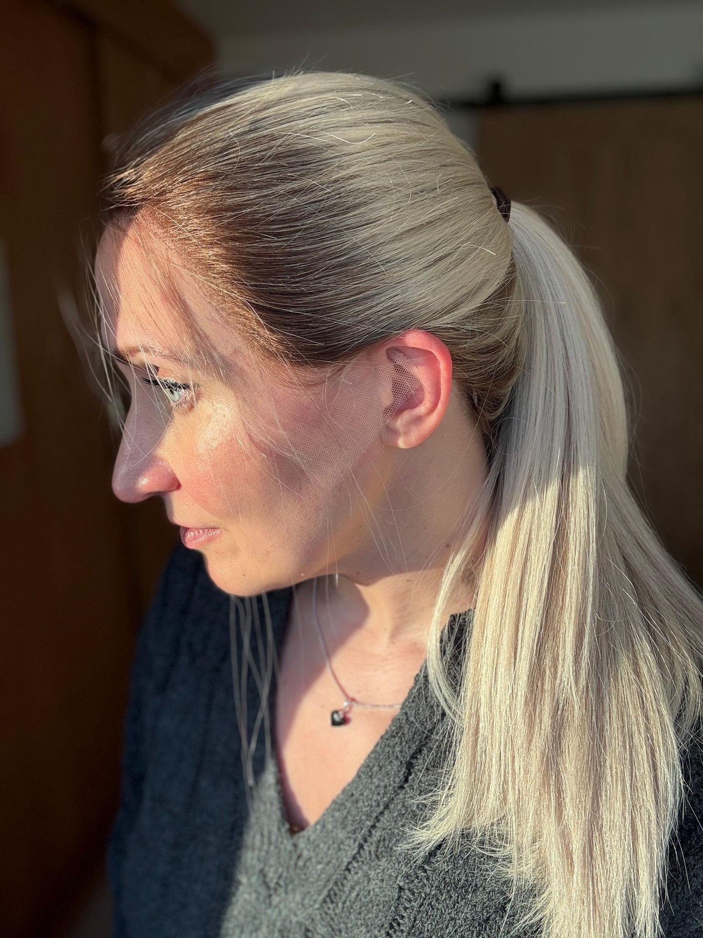 Kitty 22" Euro Remy Human Hair Lace Top Wig (Petite)