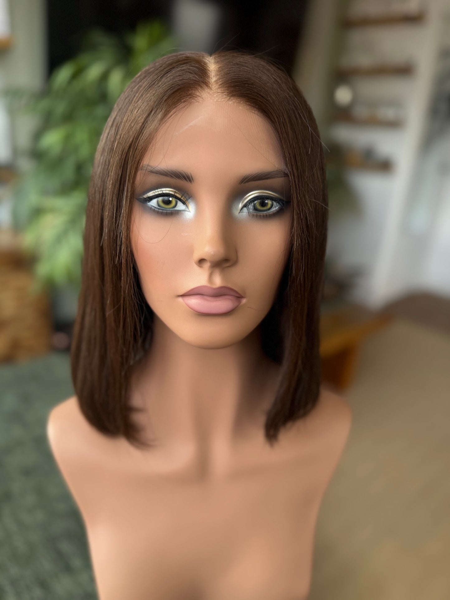 Lizzy Human Hair Wig Made to order