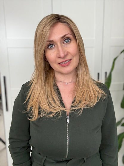 Ronnie Hand Tied Indian Human Hair Wig 17" long