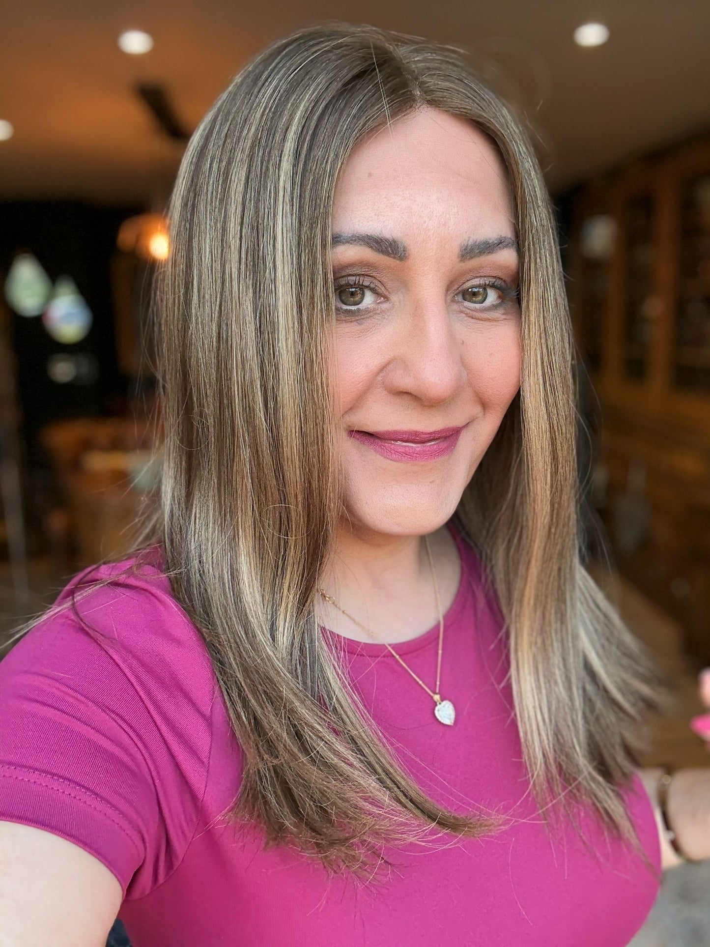 Eva Lace Top 18 Inch Long EURO Remy Human Hair Wig