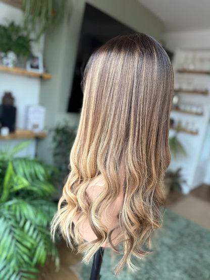 Bella Glueless 5x5 Lace Top Wig 18" (Small)