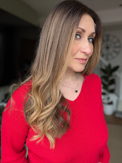 Bella Glueless 5x5 Lace Top Wig 18" (Small)