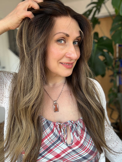 Bella Glueless Hand tied Lace Top Wig 20" (Small)
