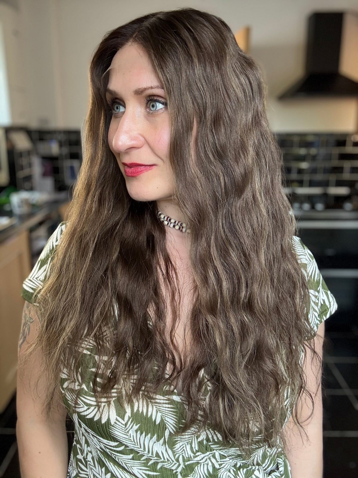 Kate Glueless 13x6 Lace Top Wig 20” Long BOB (Small 21.5")