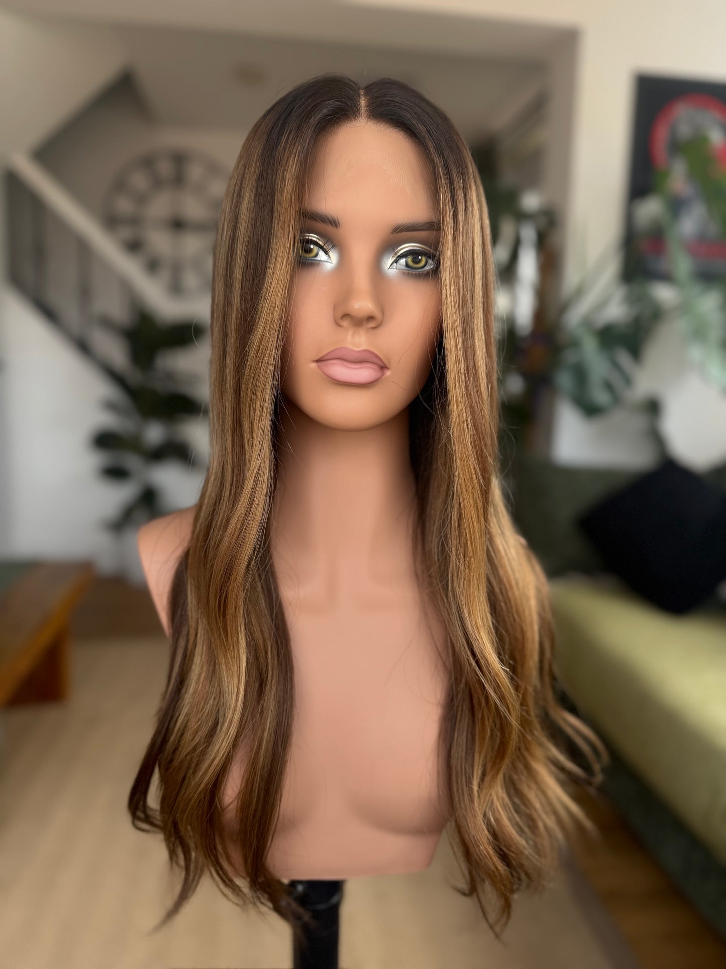 Bella Glueless 5x5 Lace Top Wig 24" Long (Small)
