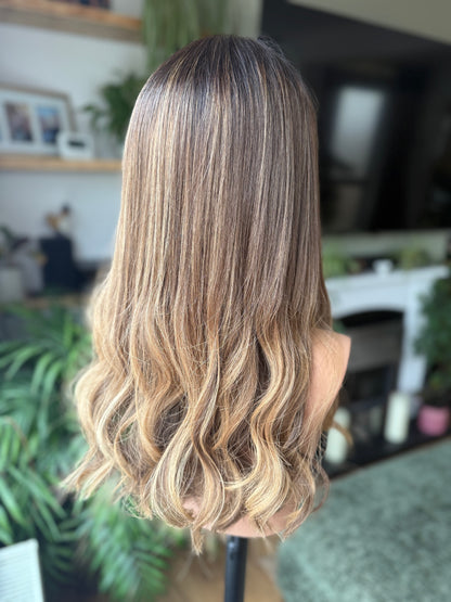 Bella Glueless 5x5 Lace Top Wig 18" (Small)