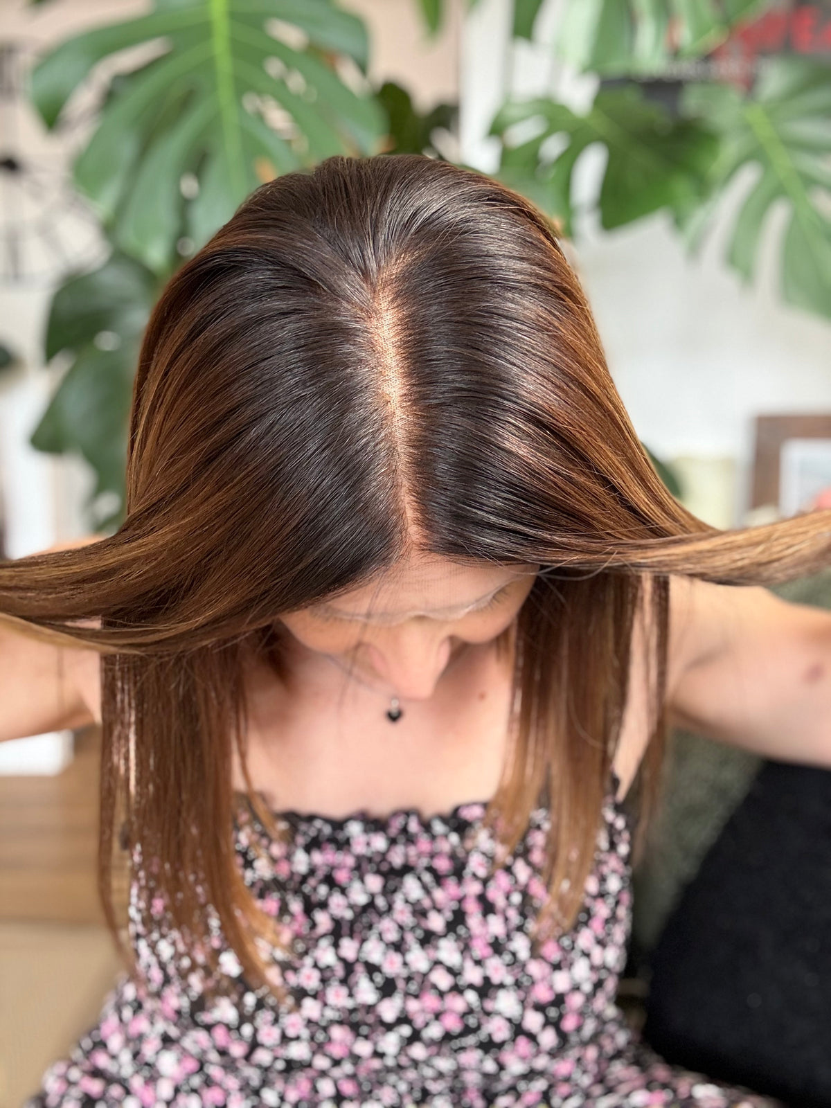 Jessica Glueless 5x5 Lace Top Wig 12" Long BOB (Small)