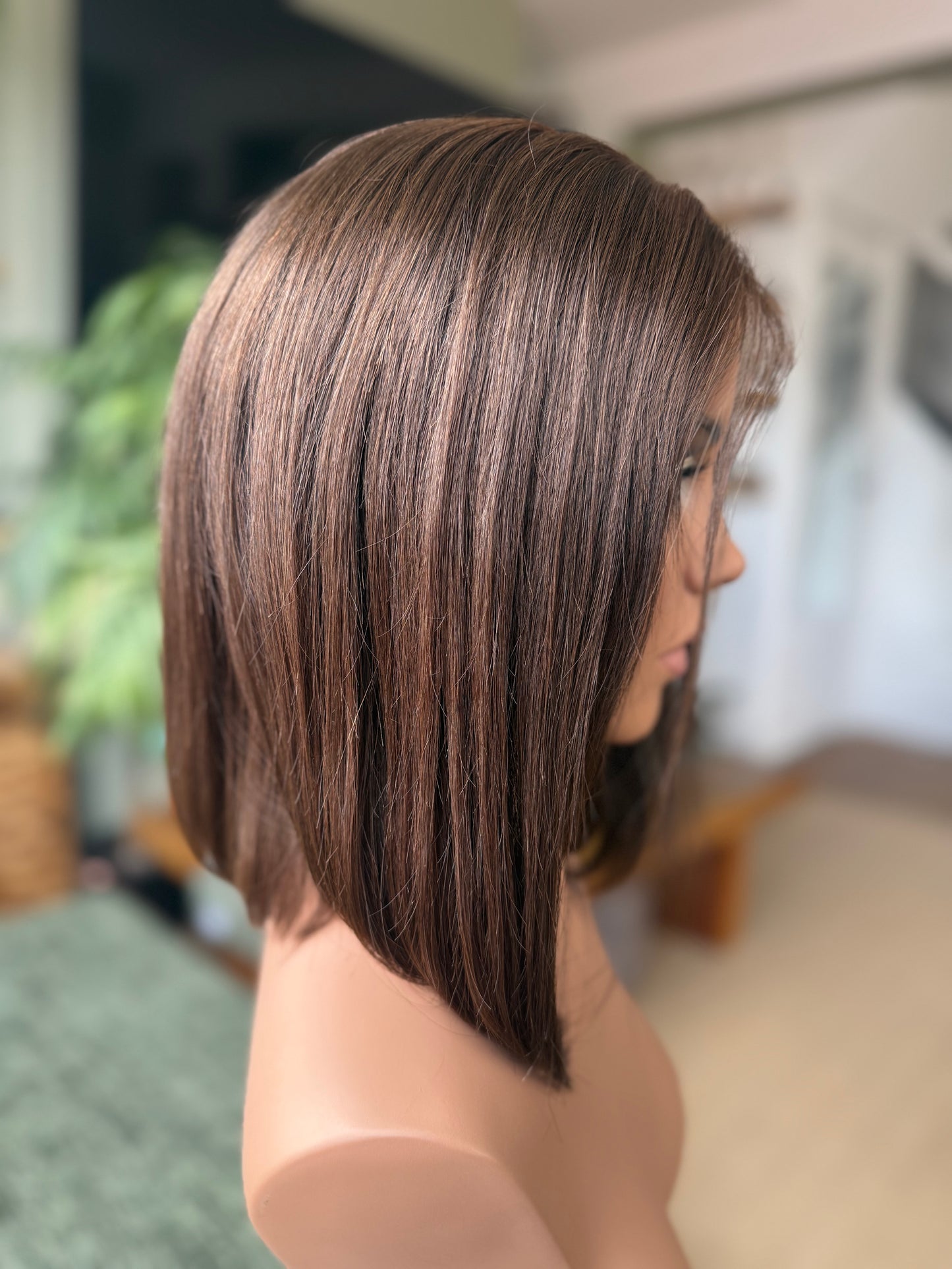 Lizzy Human Hair Wig Made to order
