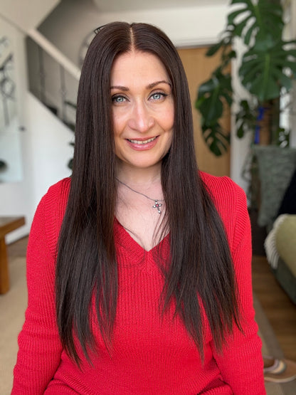 Zoe Glueless Lace Top Wig - 22" Long (Small)