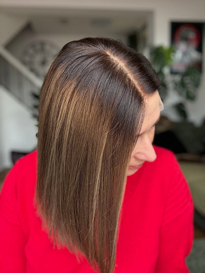 Bobby 10” BOB Cut Full Lace Lace Top Wig (Small)