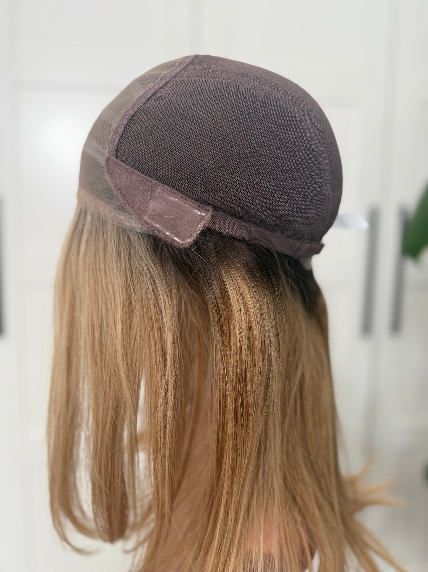 Ronnie Hand Tied Indian Human Hair Wig 17" long