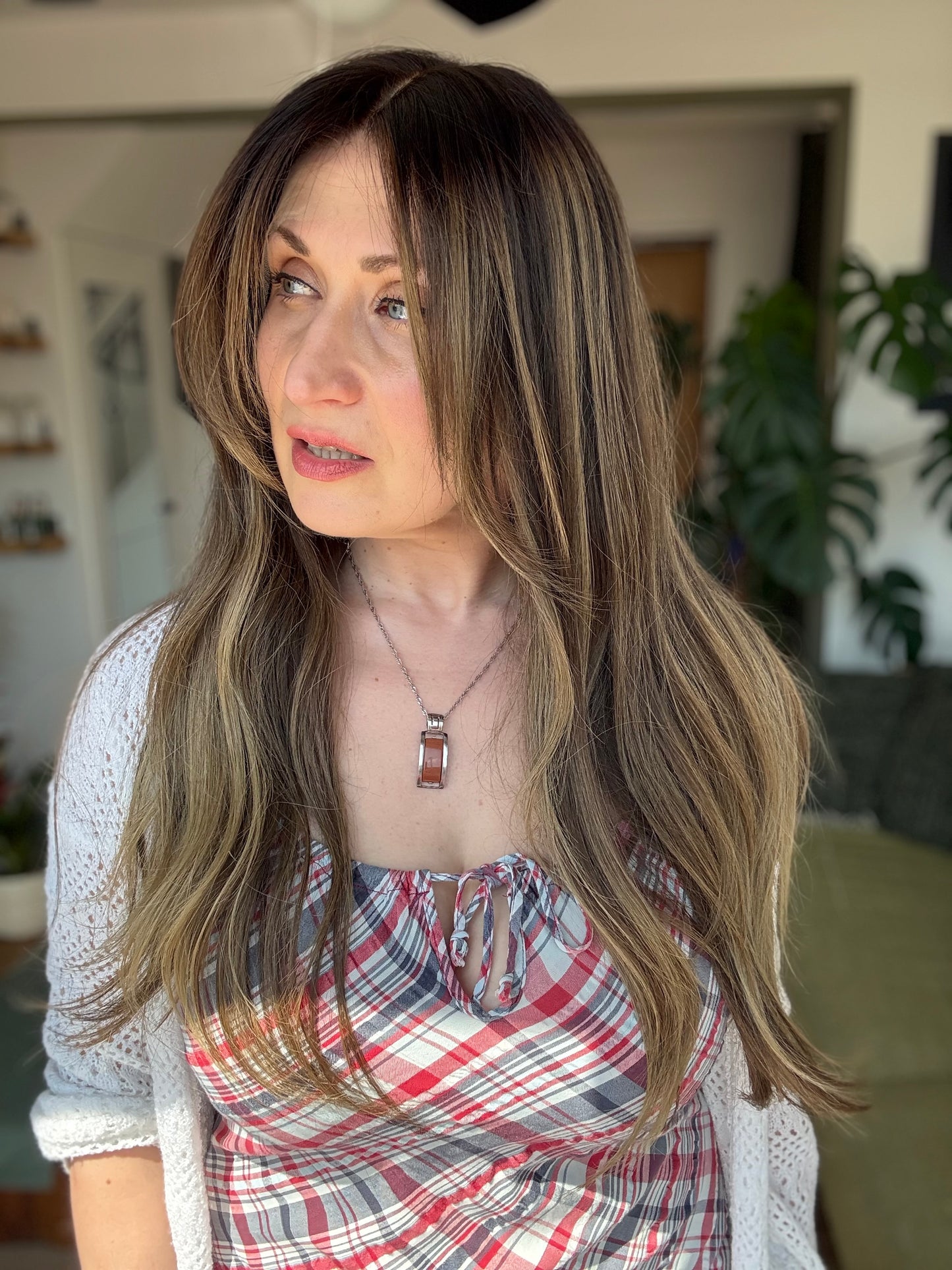 Bella Glueless Hand tied Lace Top Wig 20" (Small)
