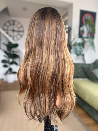 Bella Glueless 5x5 Lace Top Wig 24" Long (Small)