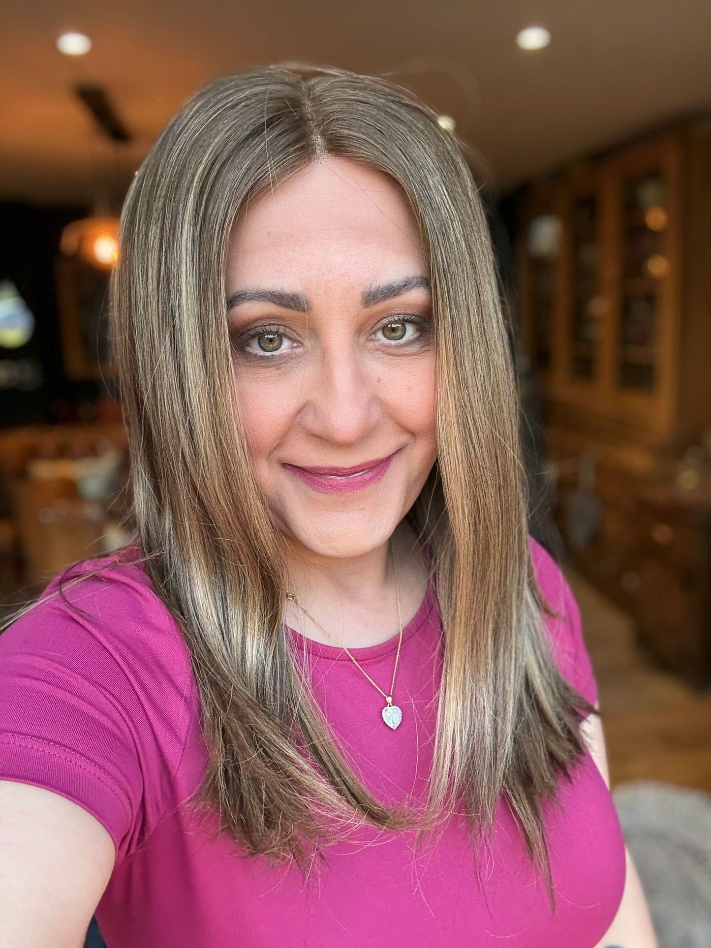 Eva Lace Top 18 Inch Long EURO Remy Human Hair Wig