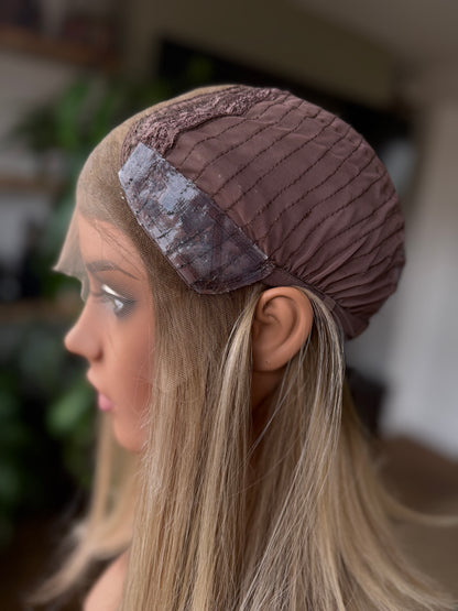 Esther Lace Top 15 Inch Long EURO Remy Human Hair wig (S)