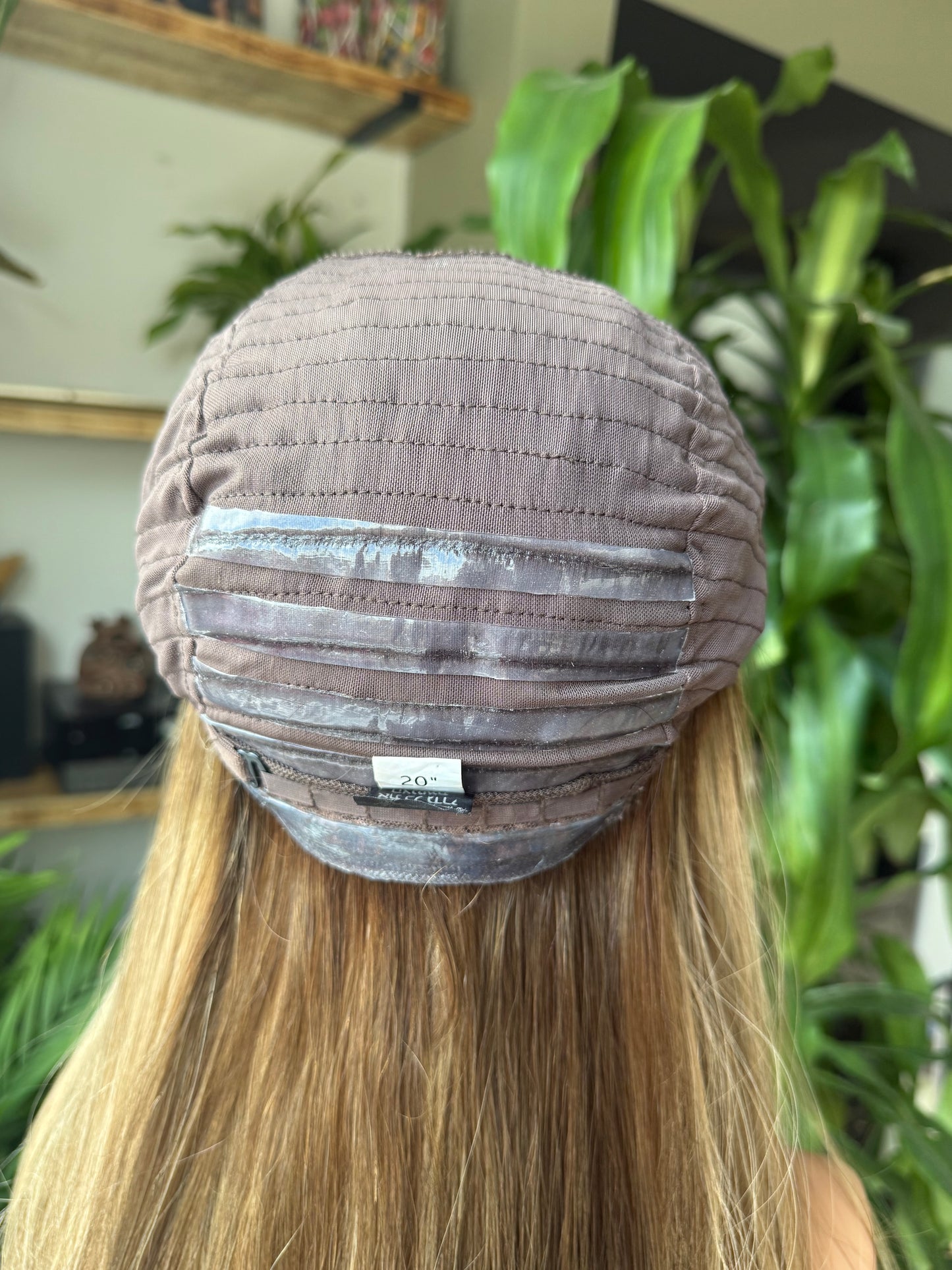 Eva Lace Top 18 Inch Long EURO Remy Human Hair Wig