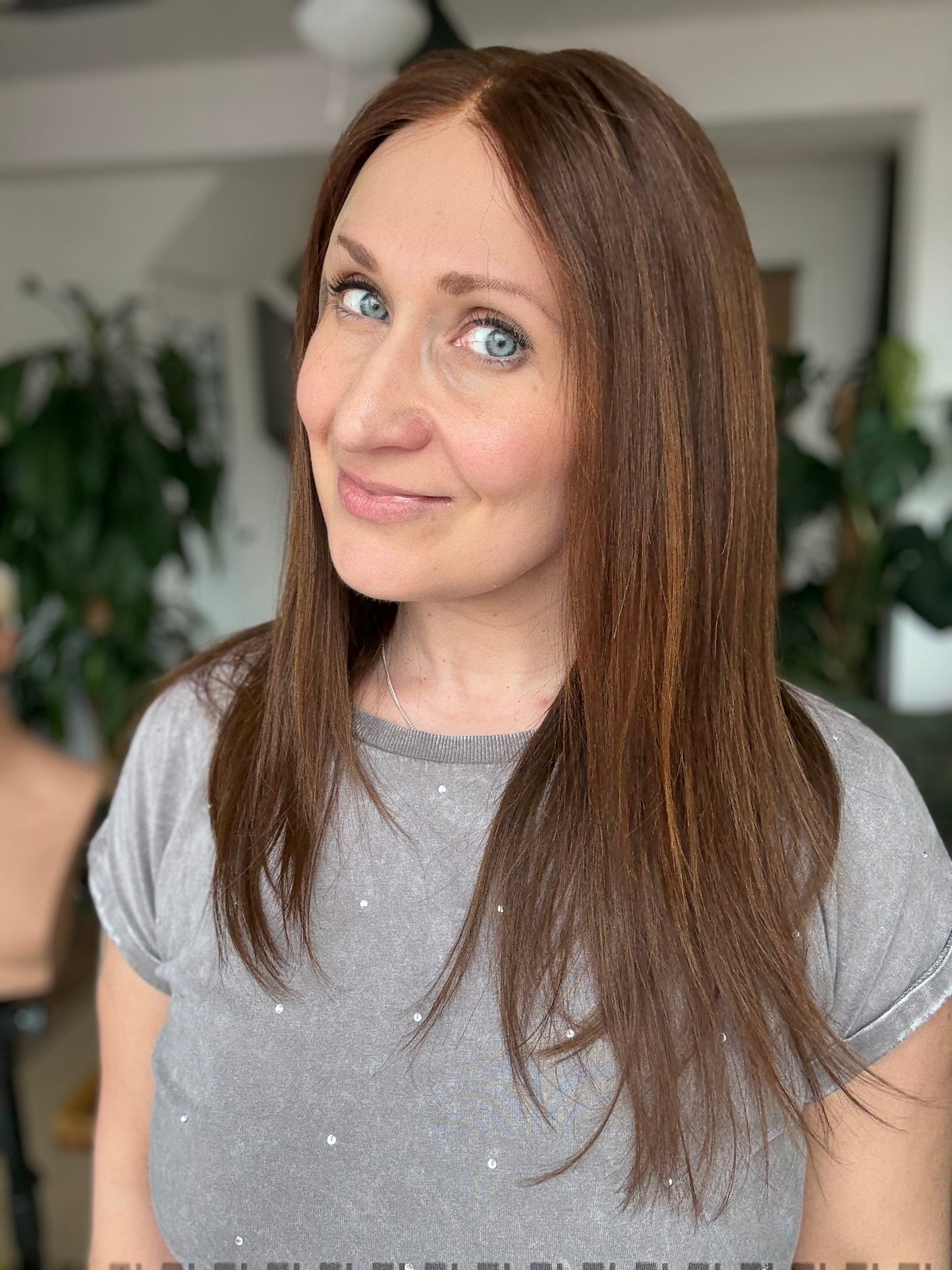 Roxy - Full Lace Top 14" Long Human Hair Wig (Small)