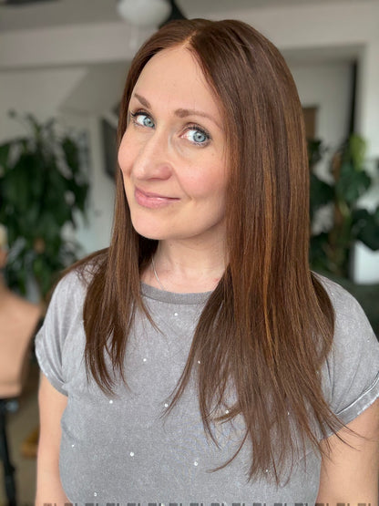 Roxy - Full Lace Top 14" Long Human Hair Wig (Small)