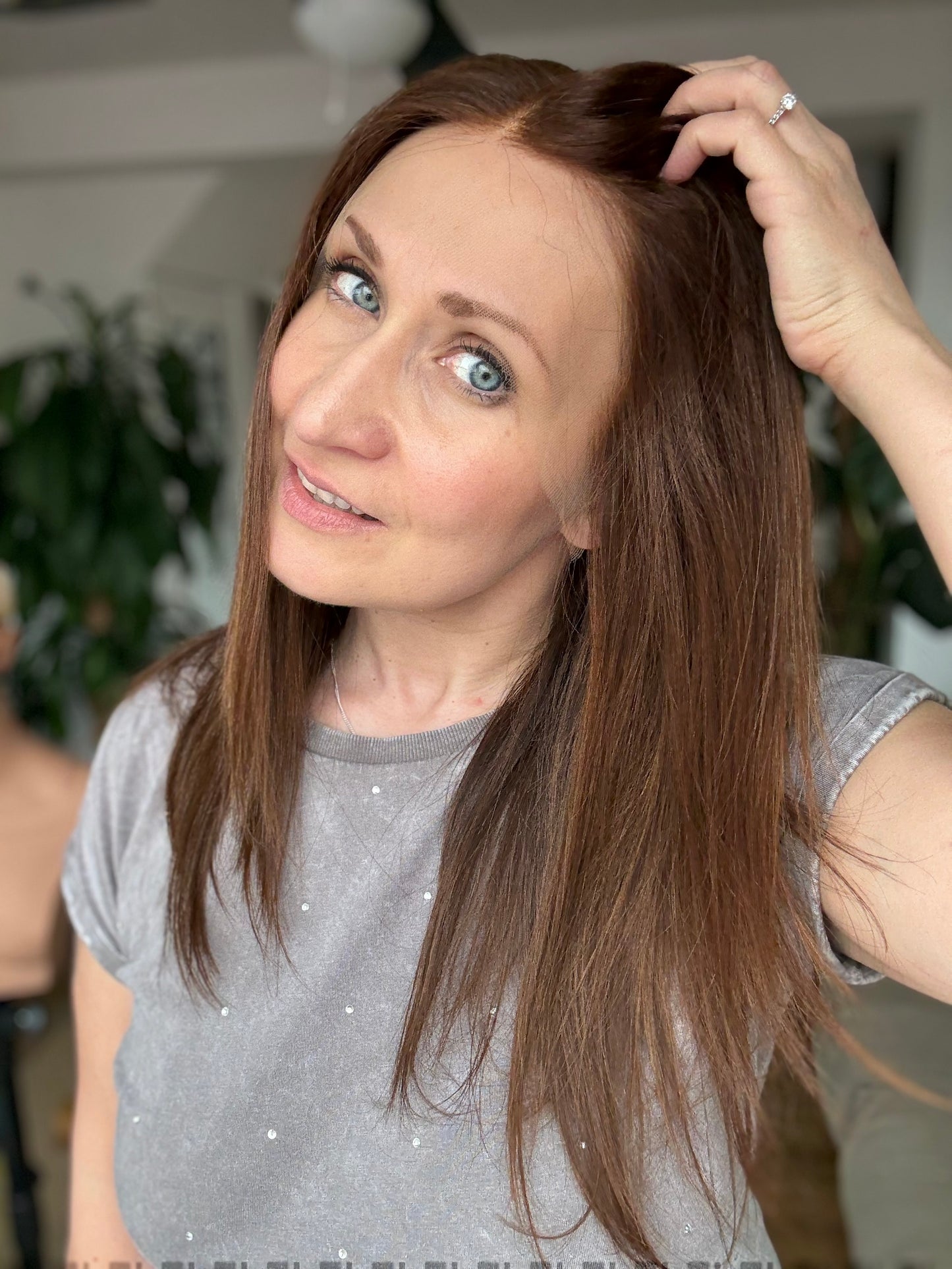 Roxy - Full Lace Top 14" Long Human Hair Wig (Small)