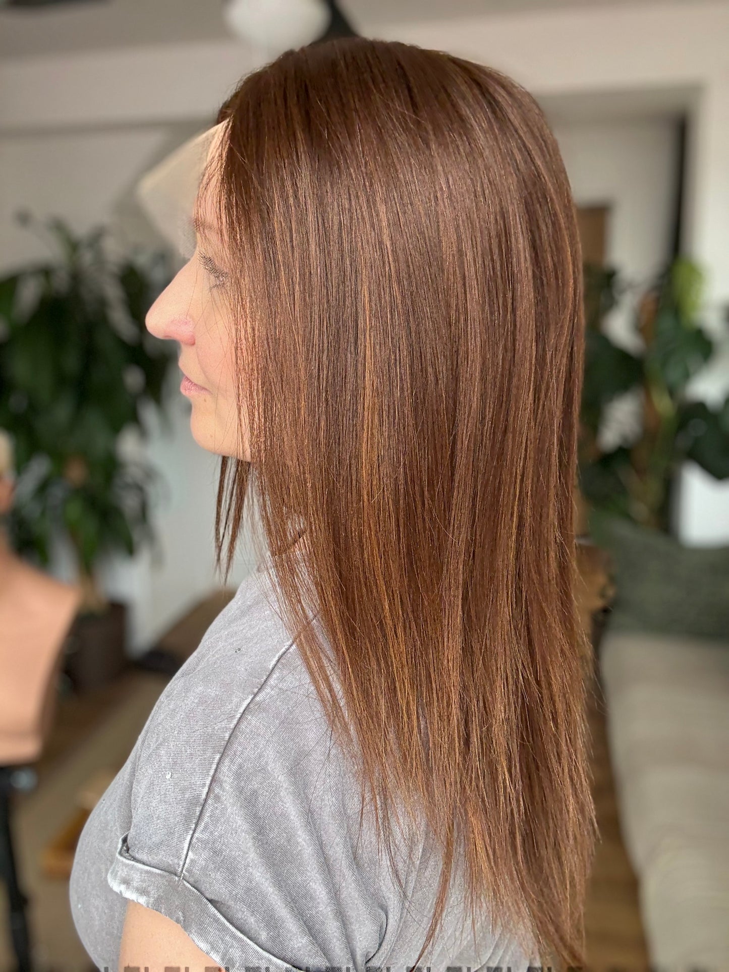 Roxy - Full Lace Top 14" Long Human Hair Wig (Small)