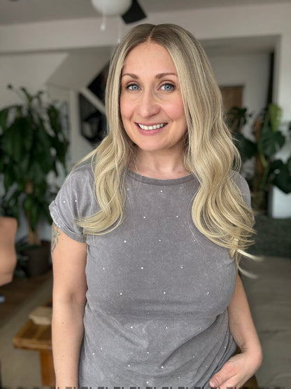 Camila Glueless 5x5 Lace Top Wig 18" (Small)