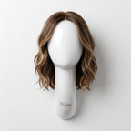 Women's Fiberglass Long Neck Wall Stand Mannequin Head for Wig Cap Display