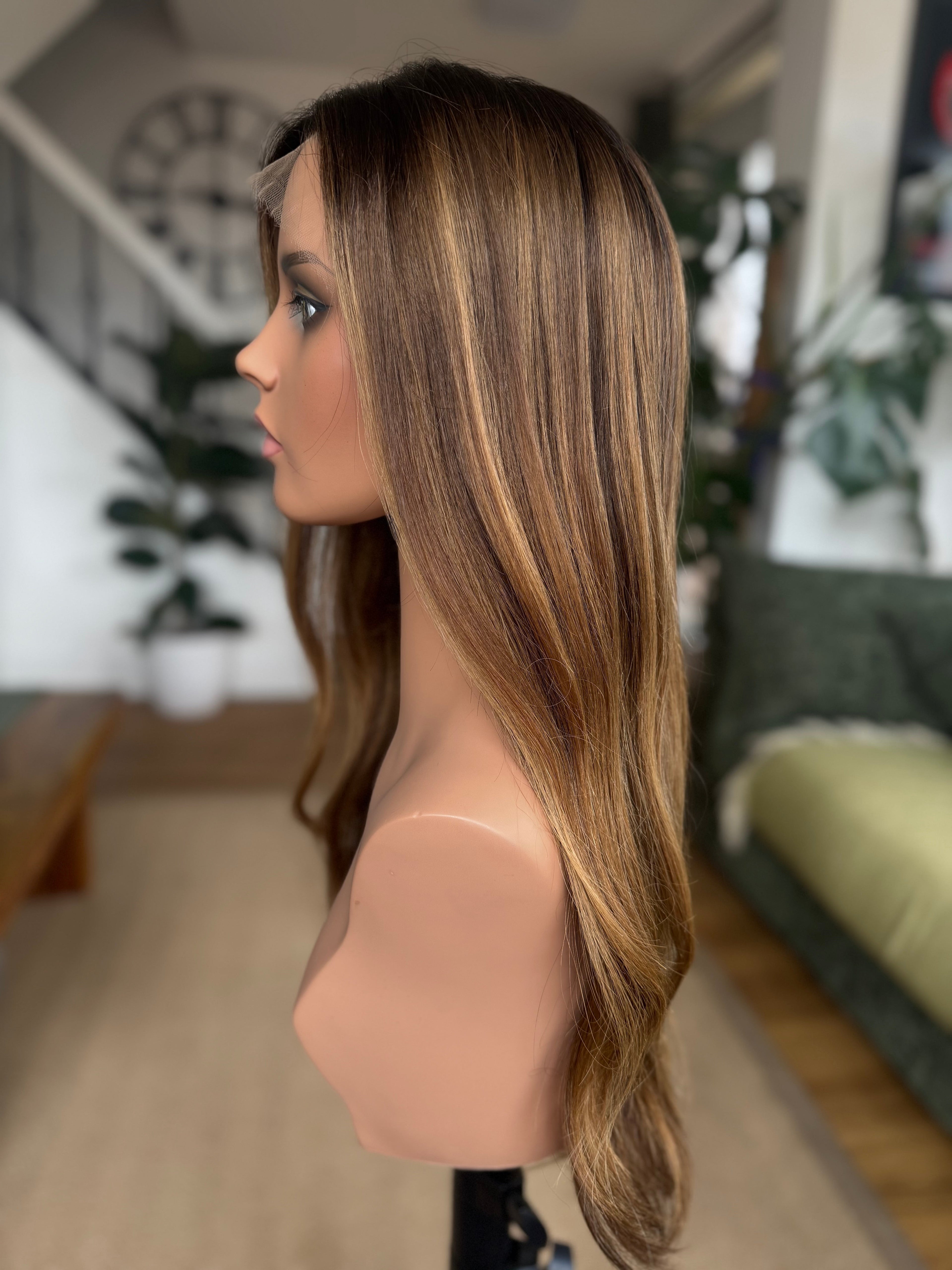 Bella Glueless 5x5 Lace Top Wig 24’’ Long (Small) - Human Hair Wig
