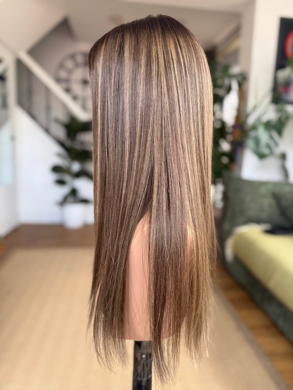 Bobby 20” Glueless 5x5 Lace Lace Top Wig (Small) - Human Hair Wig