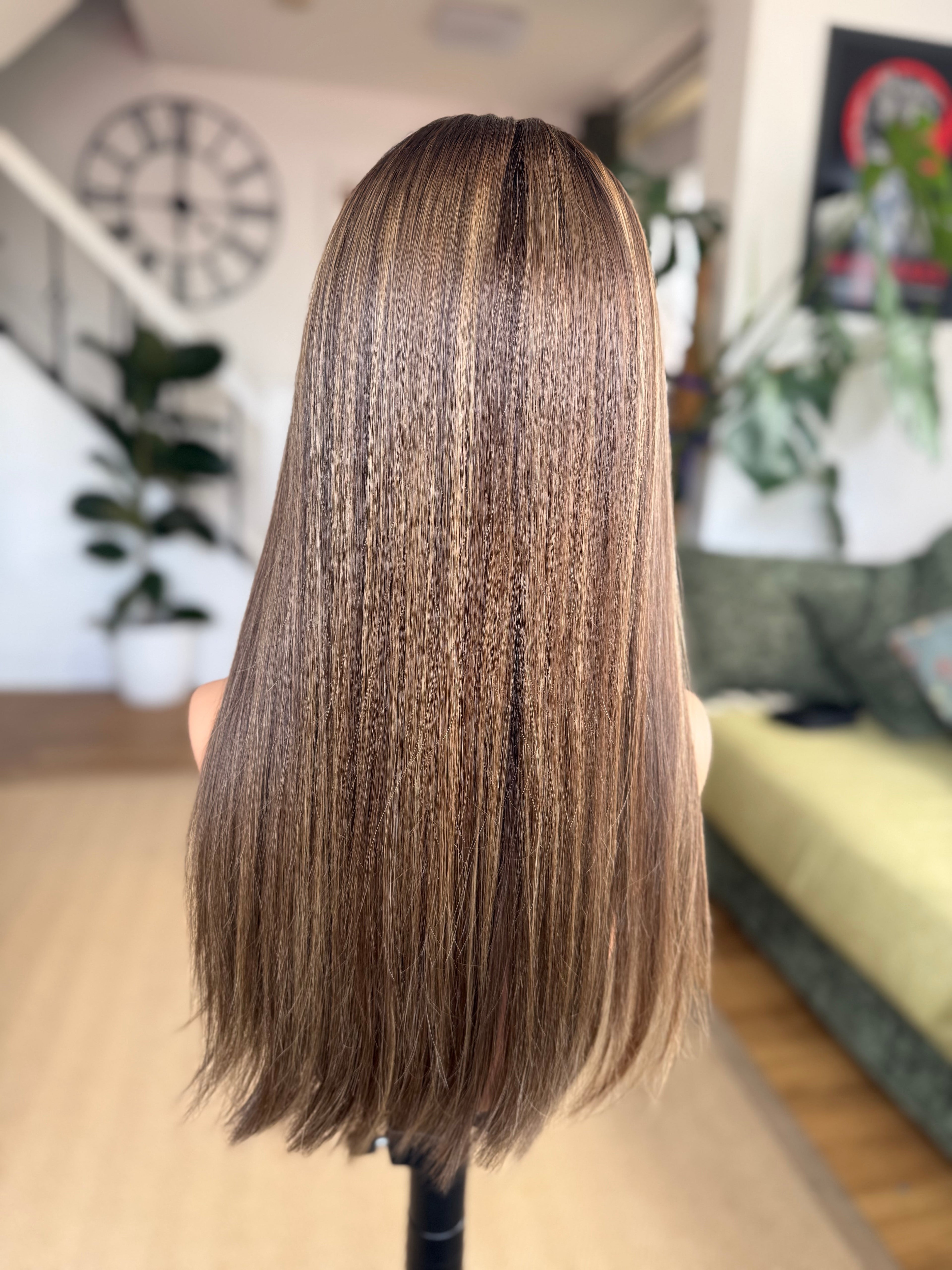 Bobby 20” Glueless 5x5 Lace Lace Top Wig (Small) - Human Hair Wig
