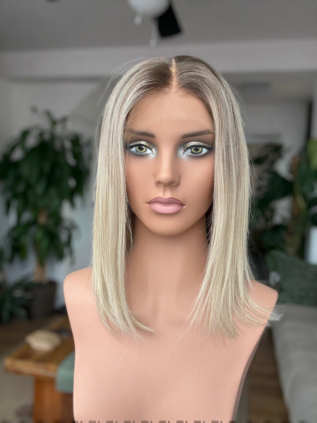 Camila BOB Cut Glueless 5x5 Lace Top Wig 12’’ (Small) - Human Hair Wig