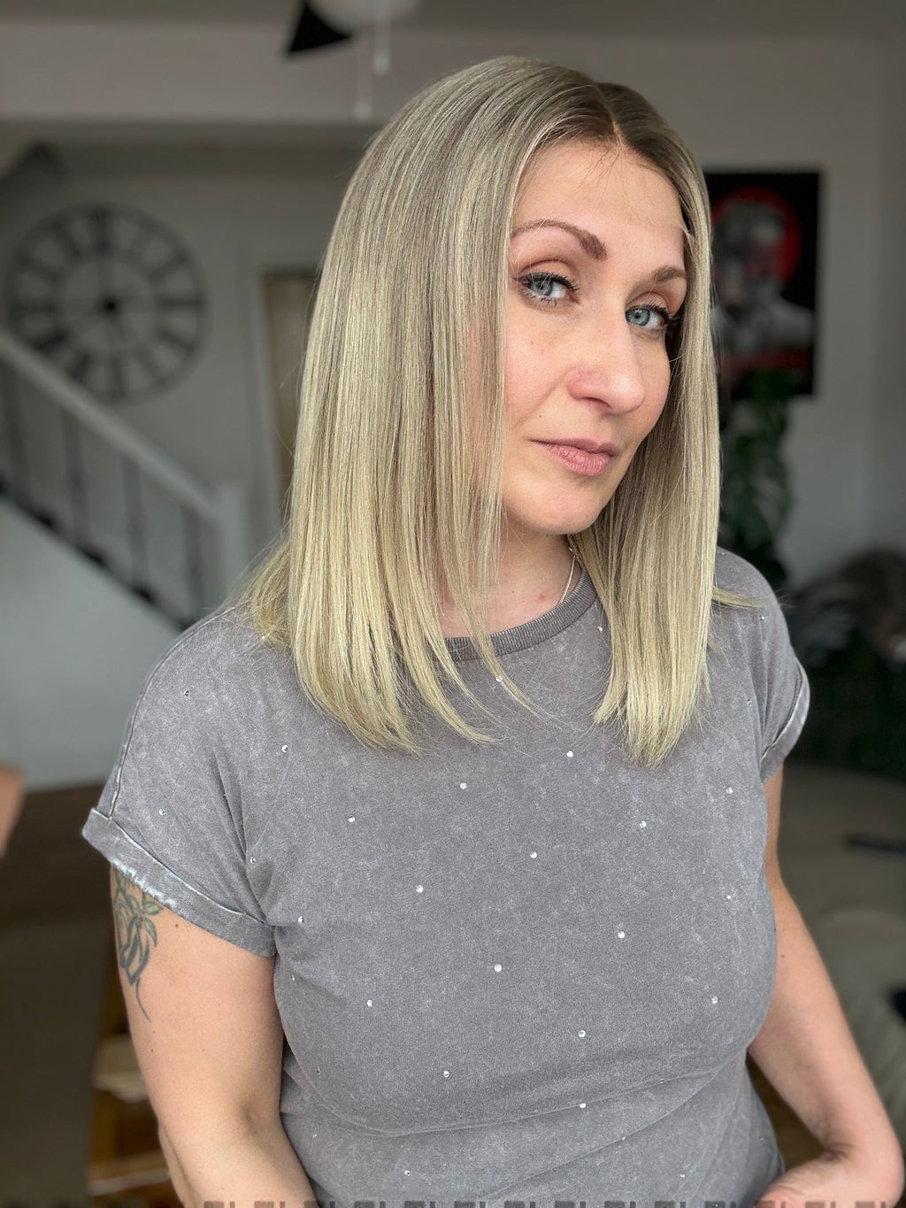 Camila BOB Cut Glueless 5x5 Lace Top Wig 12’’ (Small) - Human Hair Wig