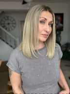 Camila BOB Cut Glueless 5x5 Lace Top Wig 12’’ (Small) - Human Hair Wig