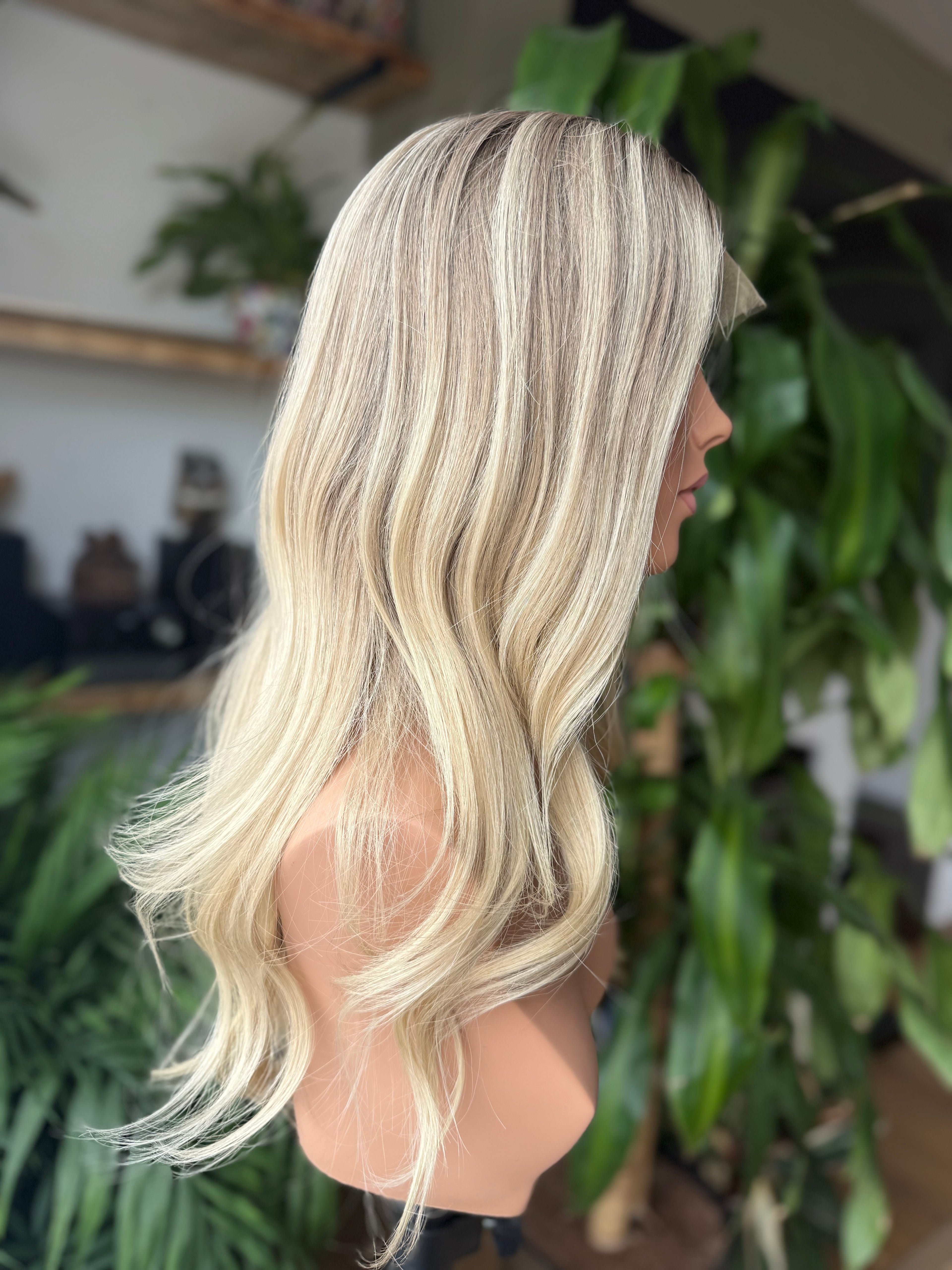 Camila Full Lace Top Wig 18’’ Small Cap - Human Hair Wig