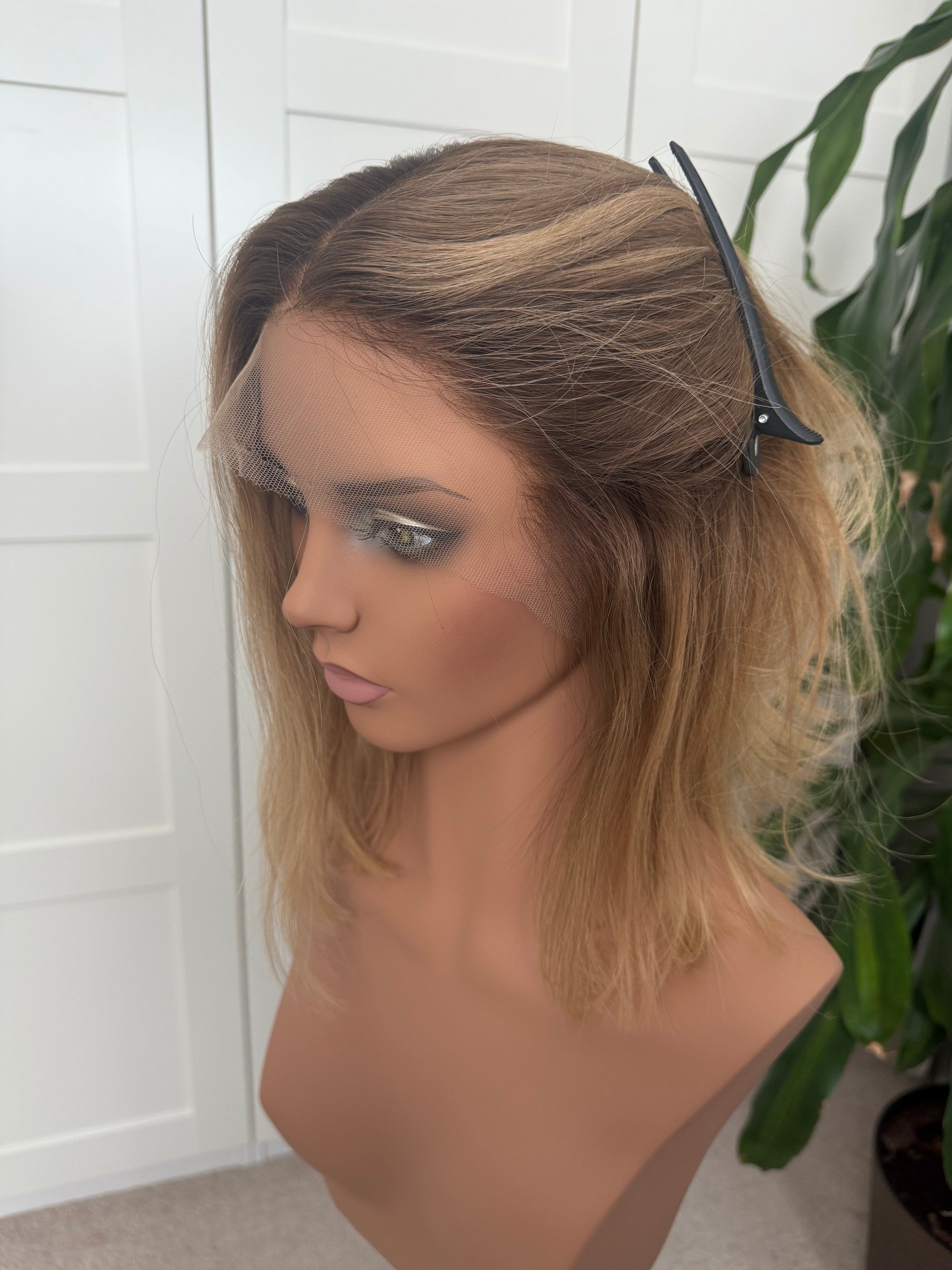 Candy BOB Cut Glueless 5x5 Lace Top Wig 12’’ (Small) - Human Hair Wig