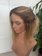Candy Deluxe BOB Cut Full Lace Lace Top Wig 12’’ (Small) - Human Hair Wig